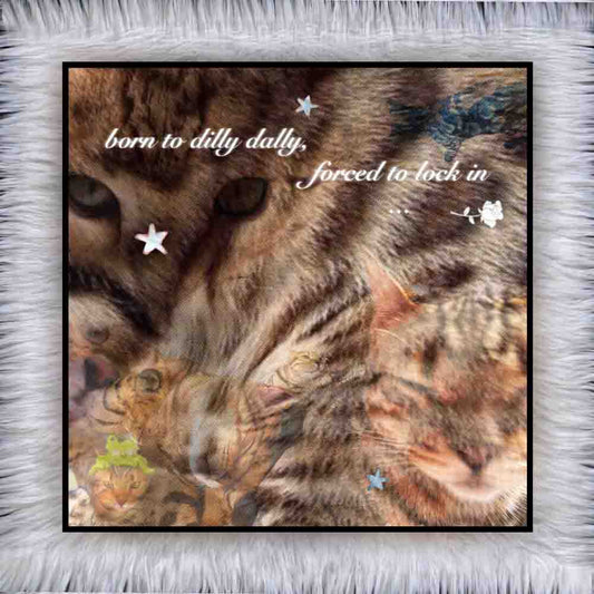 100% Silk cat scarf