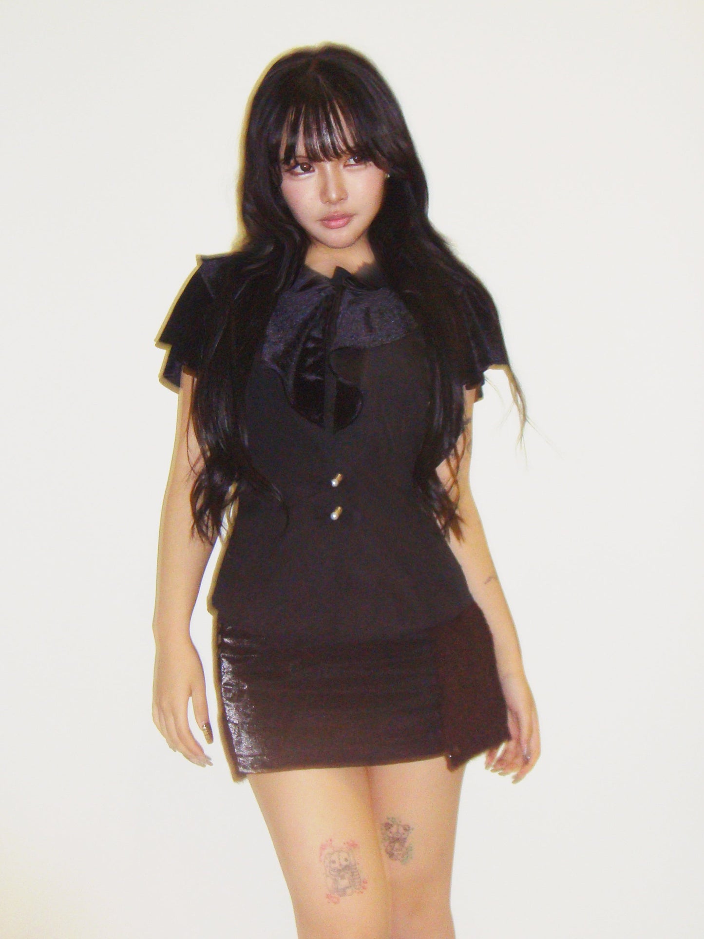 Doll Top Black