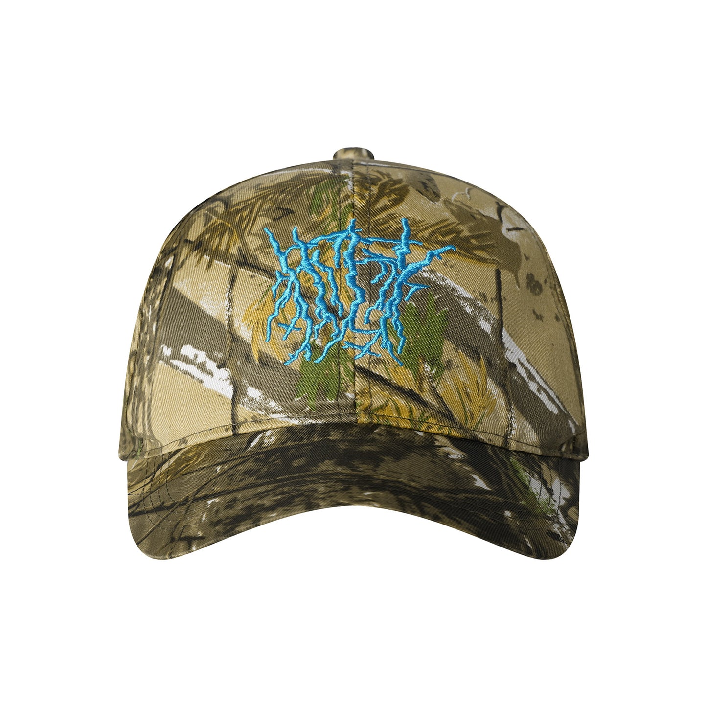 "iffy" camo hat (blue embroidary)